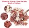 10 Pcs Artificial Baby’s Breath Flowers – Fall Gypsophila Bouquets, Real-Touch Faux Flowers for Autumn Home, Wedding, Vase, and Fall Orange Décor